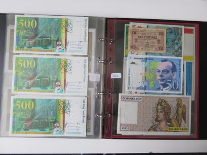 Billets - France - Collection de 81 billets...
