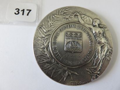 Médaille - Ville de Neuilly-sur-Seine Quête...