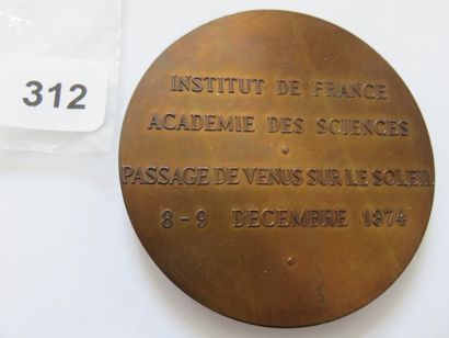 Médaille - Institut de France - Passage de...