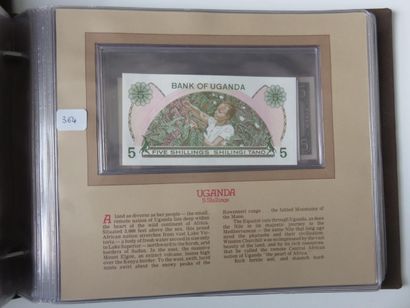 Billets - Collection de 50 billets de pays...