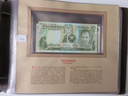 Billets - Collection de 50 billets de pays...