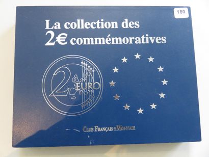 Monnaies - Euros - Collection de 24 x 2 Euros...