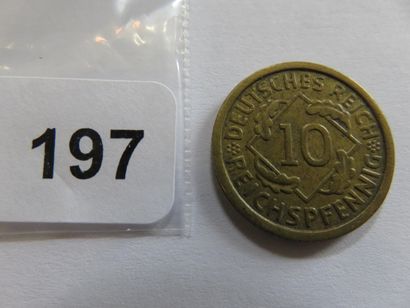Monnaie - Allemagne (République de Weimar)...
