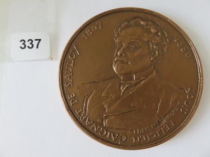 Médaille - Louis Félicien Joseph Caignart...