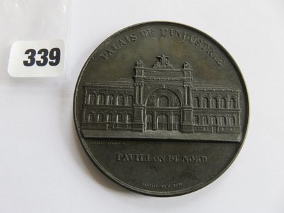 Médaille - Palais de l'Industrie (Exposition...
