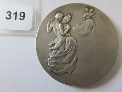 Médaille - La Danse, par R. Carabin 1901...