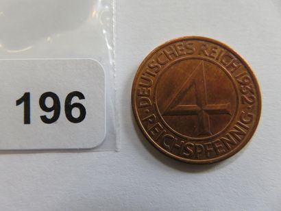 Monnaie - Allemagne (République de Weimar)...