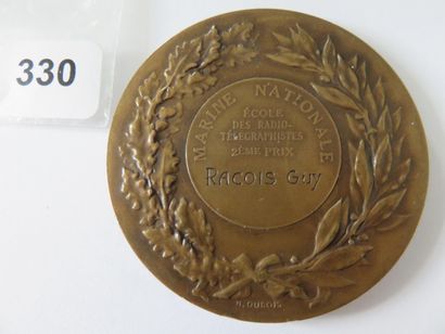 Médaille - Marine Nationale - École des radios-télégraphistes...