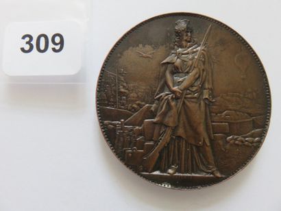 Médaille - Siège de Paris 1870 - 1871, par...
