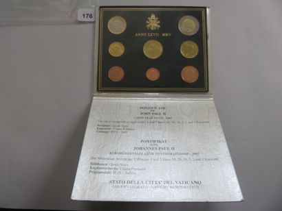 Monnaie Euros - Vatican - Série BU (8 monnaies)...