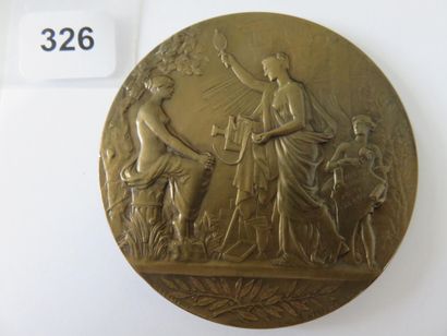 Médaille - La Photographie, par A. Borrel...