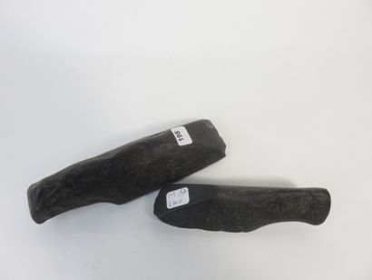 Lot de deux objets : Deux anciennes lames...