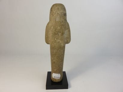 Uchebti epigraph. Alabaster, trace of polychromy....