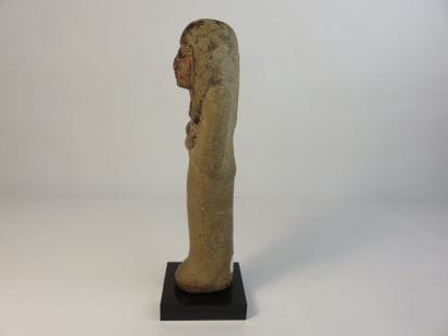 Uchebti epigraph. Alabaster, trace of polychromy....