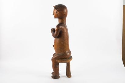Male figure representing a byeri. The hands...