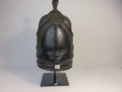 Ancient and beautiful Sowei helmet mask from...