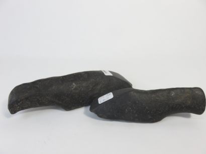 Lot de deux objets : Deux anciennes lames...