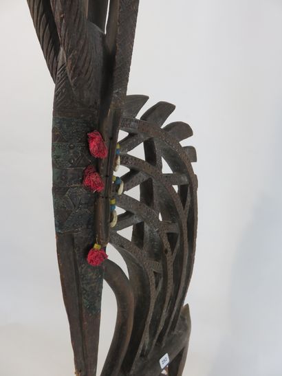Tyi-wara. Stylized representation of a male...