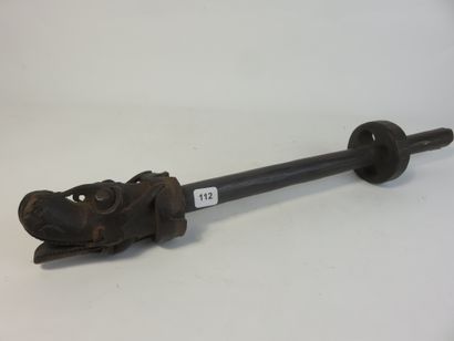 Porte-pinceaux en bois sculpté d’une belle...