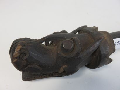 Porte-pinceaux en bois sculpté d’une belle...