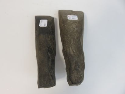 Lot de deux objets : Deux anciennes lames...