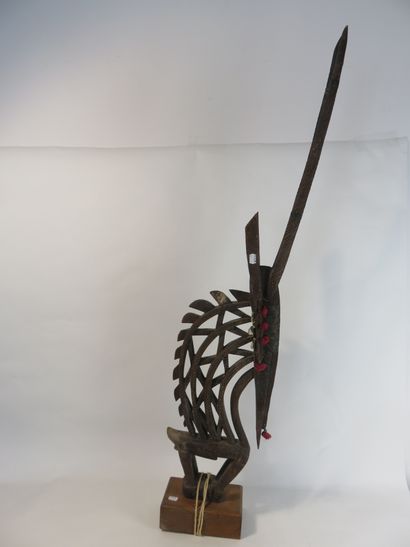 Tyi-wara. Stylized representation of a male...