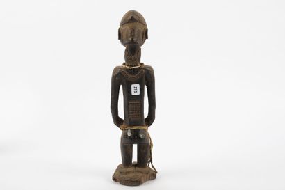 Female ancestor standing with both hands...