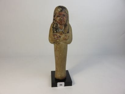 Uchebti epigraph. Alabaster, trace of polychromy....