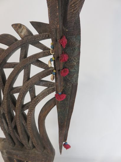 Tyi-wara. Stylized representation of a male...