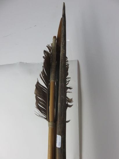 One bow and two arrows. Length of the bow:...