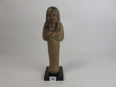 Uchebti epigraph. Alabaster, trace of polychromy....