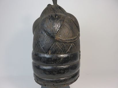 Ancient and beautiful Sowei helmet mask from...
