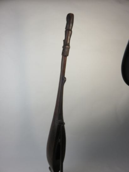 Hasapi lute. The stick is decorated with...