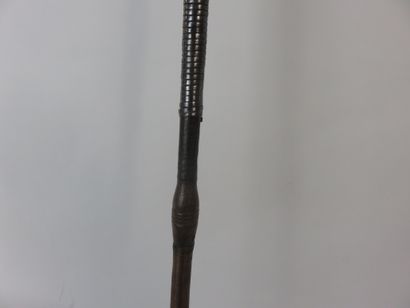 Lance en fer forgé. Longueur : 148 cm. République...