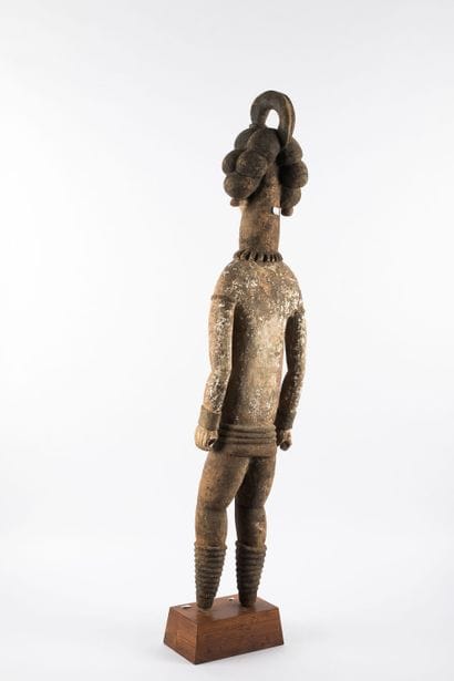 Large statue of a female ancestor represented...