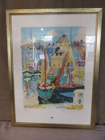 INNOCENT Franck

Vue de port

Lithographie170/250,...