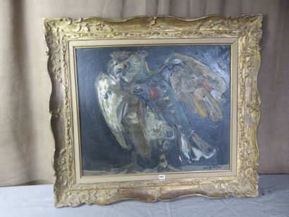 SPITZER Walter, 1927-2021

Oiseau de nuit

Huile...