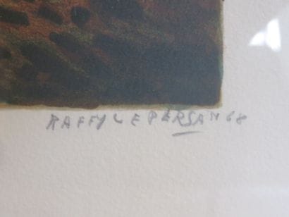 RAFFY LE PERSAN Jean, 1920-2008

Scène de...
