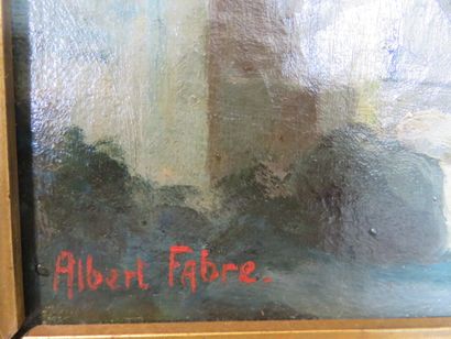 FABRE Albert, XXe siècle

L'Entrée du parc

Huile...