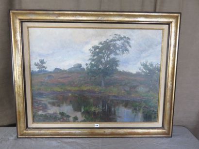 WISLIN Charles, 1852-1932

Paysage aux rochers,...
