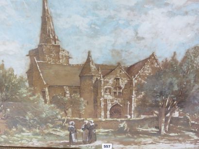 G. REINER

Eglise de la Clarté à (...)quirec,...