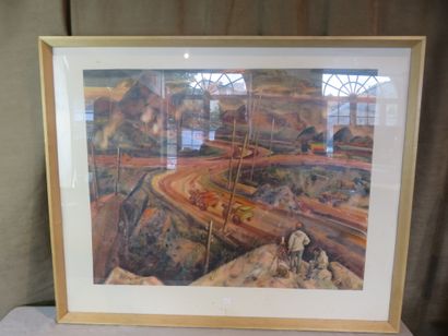 Ecole russe, XXe siècle

Vue de mine, 1991

Aquarelle...