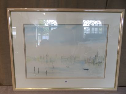 DUBOIS François

Venise

Aquarelle, signée...