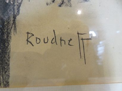 ROUDNEFF Georges, né en 1933

Nu féminin

Fusain,...