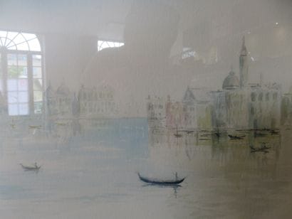 DUBOIS François

Venise

Aquarelle, signée...