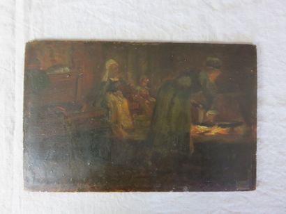MENARD Victor, 1857-1930

Scène d'intérieur...