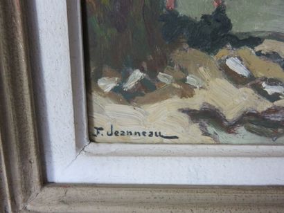JEANNEAU Fernand 

Récolte du varech, Penmarc'h

Huile...