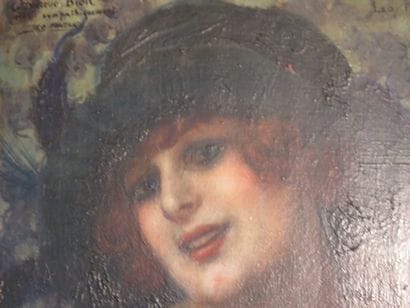 FONTAN Léo, 1884-1965

Femme rousse au chapeau...