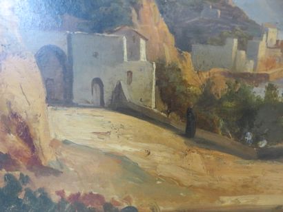 Ecole Orientaliste

La grotte sur la mer

Huile...