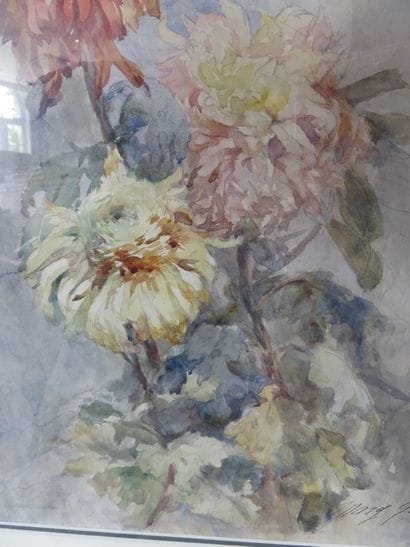 GIBLAT Marg.

Fleurs épanouies

Aquarelle,...